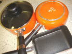オレンジページスタイルお弁当用ミニ鍋＆フライパン＆玉子焼き